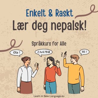Laer deg nepalsk - enkelt og raskt - nepalsk sprakkurs for alle