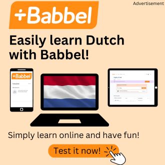 Easily learn Dutch with Babbel Banner
