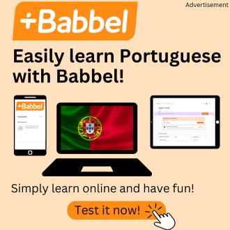 Easily learn Portuguese with Babbel Banner