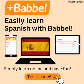 Easily learn Spanish with Babbel Banner