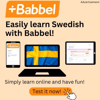 Easily learn Swedish with Babbel Banner