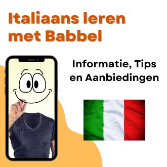 Italiaans leren met Babbel - Informatie Tips en Aanbiedingen