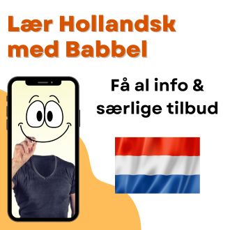 Laer Hollandsk med Babbel - fa al information og saerlige tilbud