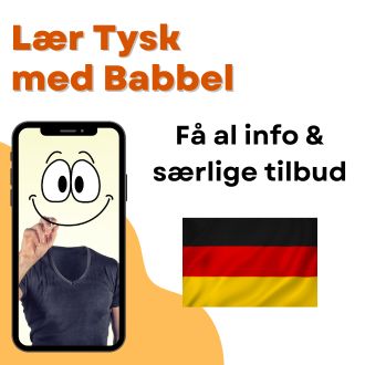 Laer Tysk med Babbel - fa al information og saerlige tilbud