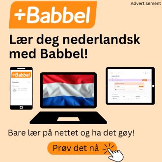 Laer deg nederlandsk med babbel - bare laer pa nettet og ha det goy