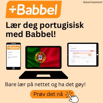 Laer deg portugisisk med babbel - bare laer pa nettet og ha det goy