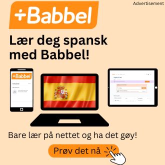 Laer deg spansk med babbel - bare laer pa nettet og ha det goy