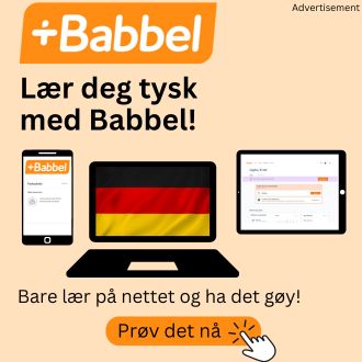 Laer deg tysk med babbel - bare laer pa nettet og ha det goy