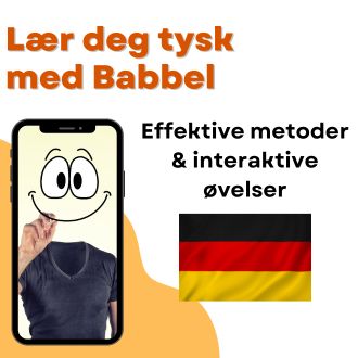 Laer deg tysk med babbel - effektive metoder og interaktive ovelser