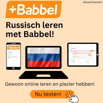 Russisch leren met Babbel - Gewoon online leren en plezier hebben