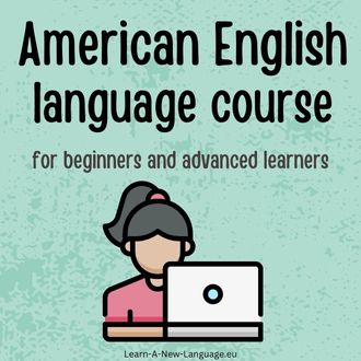 American English language course - for beginners and advanced learners
