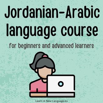 Jordanian-Arabic language course - for beginners and advanced learners