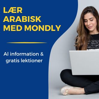 Laer arabisk med Mondly - Al information og gratis lektioner