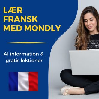 Laer Fransk med Mondly - Al information og gratis lektioner