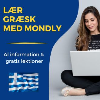 Laer græsk med Mondly - Al information og gratis lektioner