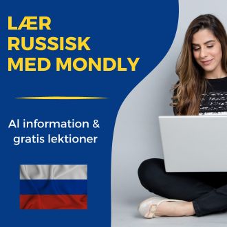 Laer russisk med Mondly - Al information og gratis lektioner