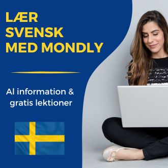 Laer svensk med Mondly - Al information og gratis lektioner