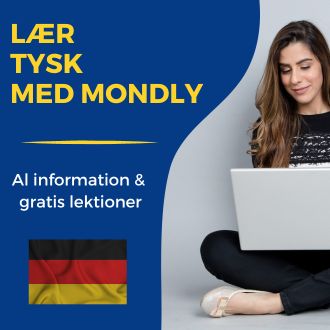 Laer tysk med Mondly - Al information og gratis lektioner