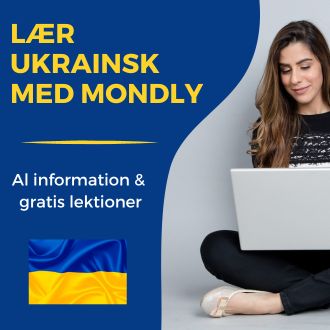 Laer ukrainsk med Mondly - Al information og gratis lektioner