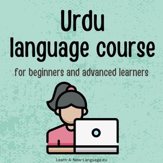Urdu language course - for beginners and advanced learners