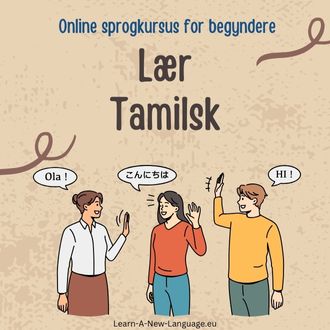 Laer Tamilsk Online sprogkursus for begyndere