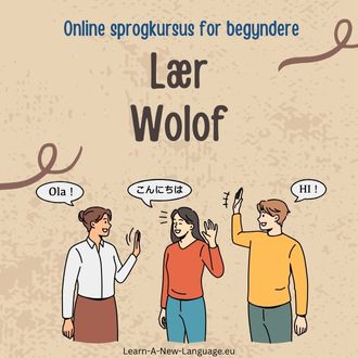 Laer Wolof Online sprogkursus for begyndere
