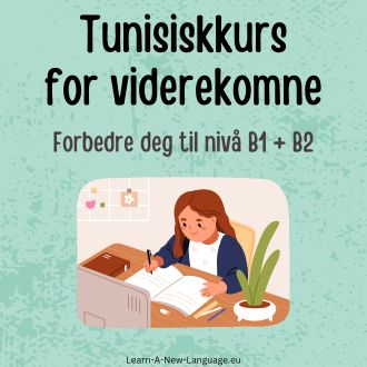 tunisisk-arabiskkurs for viderekomne - Språkkurs til nivå B1 og B2