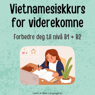 vietnamesiskkurs for viderekomne - Språkkurs til nivå B1 og B2