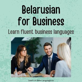 Belarusian for business - Learn fluent business Belarusian