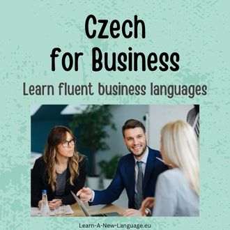 Czech for business - Learn fluent business Czech