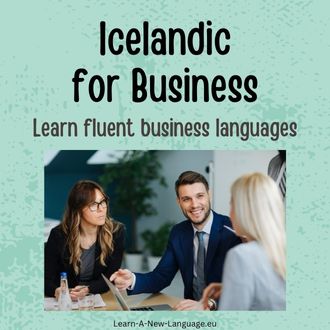 Icelandic for business - Learn fluent business Icelandic