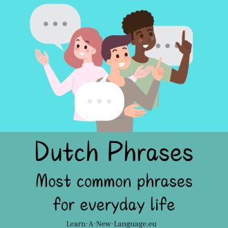 Dutch phrases - Most common phrases for everyday life