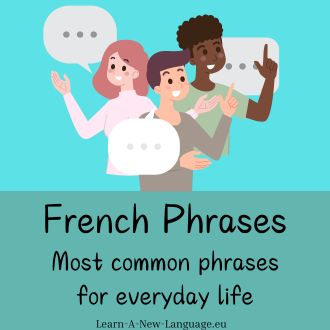 French phrases - Most common phrases for everyday life
