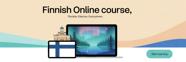 Finnish Online Course - Learn flexible effective and everywhere