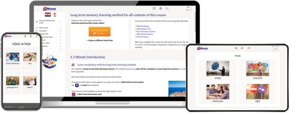 example Croatian Online course 1