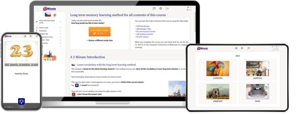example Czech Online course 1
