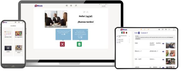example Mexican-Spanish Online course 1