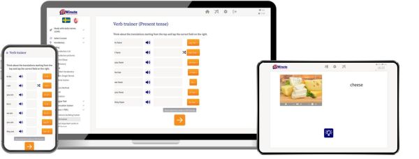 example Swedish Online course 3 