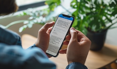 learn greek app smartphone screen