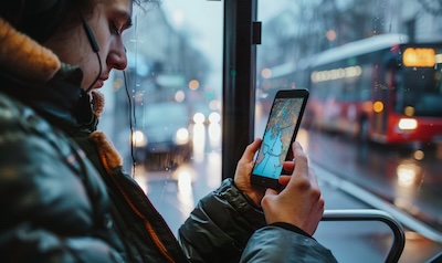 Mondly Danish app lesson smartphone commute