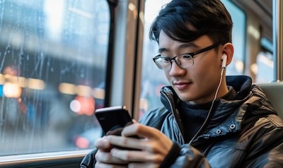 learn chinese app smartphone commute everyday