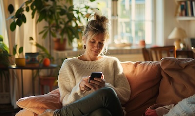 Nordmann som lærer spansk femten minutter om dagen på mobilen